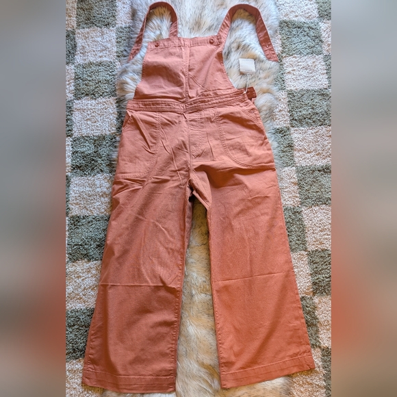 NWT Patagonia Overalls. Ankle Length Wide Leg Peach Color .Size 12. - Picture 3 of 16